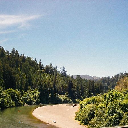 Johnson'S Beach Cabins And Campground Guerneville Bagian luar foto