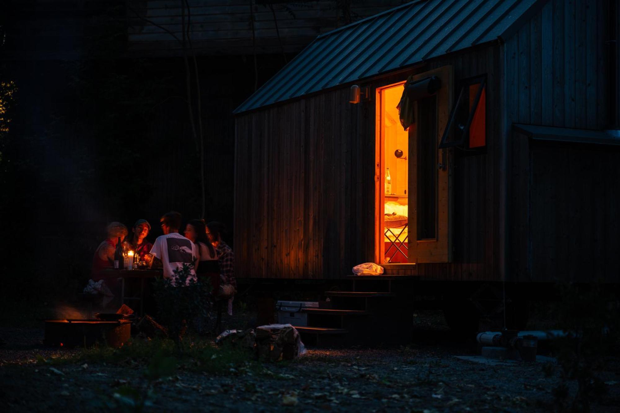 Johnson'S Beach Cabins And Campground Guerneville Bagian luar foto